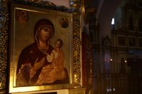 1-В канун праздника святого апостола Андрея Первозванного епископ Амфилохий совершил всенощное бдение в главном храме Рудного Алтая