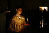 4-В канун праздника святого апостола Андрея Первозванного епископ Амфилохий совершил всенощное бдение в главном храме Рудного Алтая