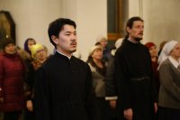 11-В канун праздника святого апостола Андрея Первозванного епископ Амфилохий совершил всенощное бдение в главном храме Рудного Алтая