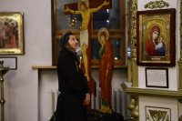 23-В канун праздника святого апостола Андрея Первозванного епископ Амфилохий совершил всенощное бдение в главном храме Рудного Алтая