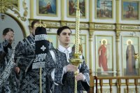 5-Управляющий Усть-Каменогорской епархией возглавил великопостное богослужение в Андреевском кафедральном соборе