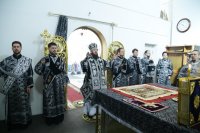 9-Управляющий Усть-Каменогорской епархией возглавил великопостное богослужение в Андреевском кафедральном соборе