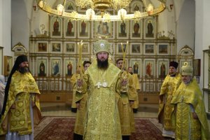Служение епископа Амфилохия в неделю 15-ю по Пятидесятнице