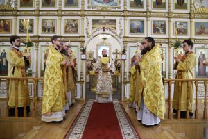 «Радуйся, Андрее, апостоле Христов Первозванный!». Престольное торжество Свято-Андреевского кафедрального собора города Усть-Каменогорска (+ВИДЕО)