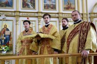 47-«Радуйся, Андрее, апостоле Христов Первозванный!». Престольное торжество Свято-Андреевского кафедрального собора города Усть-Каменогорска (+ВИДЕО)