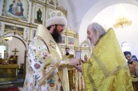 49-«Радуйся, Андрее, апостоле Христов Первозванный!». Престольное торжество Свято-Андреевского кафедрального собора города Усть-Каменогорска (+ВИДЕО)