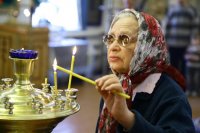 5-Во вторник Светлой седмицы епископ Амфилохий возглавил служение Божественной литургии в Богородице-Рождественском храме Усть-Каменогорска