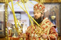 13-Во вторник Светлой седмицы епископ Амфилохий возглавил служение Божественной литургии в Богородице-Рождественском храме Усть-Каменогорска