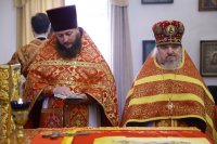 18-Во вторник Светлой седмицы епископ Амфилохий возглавил служение Божественной литургии в Богородице-Рождественском храме Усть-Каменогорска