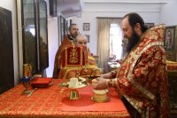 19-Во вторник Светлой седмицы епископ Амфилохий возглавил служение Божественной литургии в Богородице-Рождественском храме Усть-Каменогорска