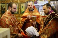 29-Во вторник Светлой седмицы епископ Амфилохий возглавил служение Божественной литургии в Богородице-Рождественском храме Усть-Каменогорска