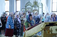 1-В день всех святых в земле Русской просиявших Управляющий Усть-Каменогорской епархии совершил Литургию в Андреевском кафедральном соборе столицы Рудного Алтая