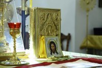12-В день всех святых в земле Русской просиявших Управляющий Усть-Каменогорской епархии совершил Литургию в Андреевском кафедральном соборе столицы Рудного Алтая