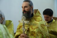 13-В день всех святых в земле Русской просиявших Управляющий Усть-Каменогорской епархии совершил Литургию в Андреевском кафедральном соборе столицы Рудного Алтая