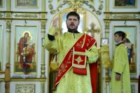 14-В день всех святых в земле Русской просиявших Управляющий Усть-Каменогорской епархии совершил Литургию в Андреевском кафедральном соборе столицы Рудного Алтая