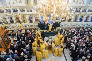 Епископ Амфилохий принял участие в торжествах по случаю пятилетия учреждения Павлодарской епархии