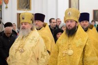 5-Епископ Амфилохий принял участие в торжествах по случаю пятилетия учреждения Павлодарской епархии