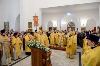 7-Епископ Амфилохий принял участие в торжествах по случаю пятилетия учреждения Павлодарской епархии
