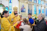 19-Епископ Амфилохий принял участие в торжествах по случаю пятилетия учреждения Павлодарской епархии