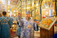 4-Епископ Амфилохий сослужил Главе Православной Церкви Казахстана за Божественной литургией в праздник Сретения Господня