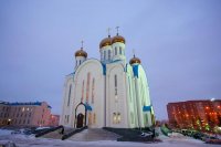 9-Епископ Амфилохий сослужил Главе Православной Церкви Казахстана за Божественной литургией в праздник Сретения Господня