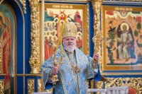 18-Епископ Амфилохий сослужил Главе Православной Церкви Казахстана за Божественной литургией в праздник Сретения Господня