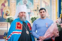 26-Епископ Амфилохий сослужил Главе Православной Церкви Казахстана за Божественной литургией в праздник Сретения Господня