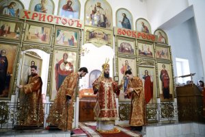 Светлая Среда в Зиновиевском храме Усть-Каменогорска