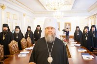 7-Управляющий Усть-Каменогорской епархией принял участие в первом в 2015 году заседании Синода Казахстанского Митрополичьего округа