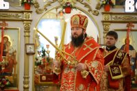 13-В четверг Светлой седмицы Епископ Амфилохий совершил Литургию в Андреевском соборе и удостоил ряд клириков Усть-Каменогорской епархии богослужебных наград