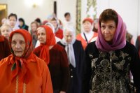 15-В четверг Светлой седмицы Епископ Амфилохий совершил Литургию в Андреевском соборе и удостоил ряд клириков Усть-Каменогорской епархии богослужебных наград
