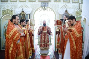 Архипастырский визит в город Семипалатинск. День памяти преподобного Феодосия, игумена Киево-Печерского