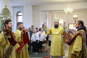 Служение епископа Амфилохия в Неделю 11-ю по Пятидесятнице