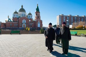 Начался визит Главы Казахстанского Митрополичьего округа в Усть-Каменогорскую епархию
