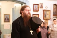 7-Управляющий Усть-Каменогорской епархией совершил Божественную литургию в Петро-Павловском храме Знаменско-Абалацкого женского монастыря г.Семипалатинска