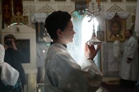 17-Управляющий Усть-Каменогорской епархией совершил Божественную литургию в Петро-Павловском храме Знаменско-Абалацкого женского монастыря г.Семипалатинска