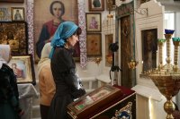 24-Управляющий Усть-Каменогорской епархией совершил Божественную литургию в Петро-Павловском храме Знаменско-Абалацкого женского монастыря г.Семипалатинска