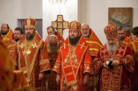 10-Епископ Амфилохий участвовал во встрече в Алма-Ате честных мощей мученицы Агафии Панормской – небесной заступницы от землетрясений, пожаров и иных стихийных бедствий