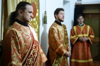 1-В память мученической кончины Царской семьи епископ Усть-Каменогорский и Семипалатинский Амфилохий совершил Литургию в Андреевском соборе