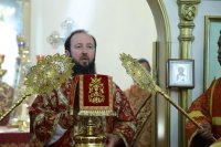 11-В память мученической кончины Царской семьи епископ Усть-Каменогорский и Семипалатинский Амфилохий совершил Литургию в Андреевском соборе