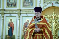 15-В память мученической кончины Царской семьи епископ Усть-Каменогорский и Семипалатинский Амфилохий совершил Литургию в Андреевском соборе