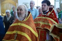 25-В память мученической кончины Царской семьи епископ Усть-Каменогорский и Семипалатинский Амфилохий совершил Литургию в Андреевском соборе