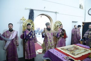 Литургия Преждеосвященных Даров в Свято-Андреевском кафедральном соборе