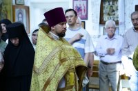 6-В день памяти преподобного Сергия Радонежского Епископ Амфилохий возглавил служение Божественной Литургии в Знаменско-Абалацком монастыре Семипалатинска