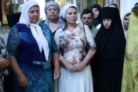 7-В день памяти преподобного Сергия Радонежского Епископ Амфилохий возглавил служение Божественной Литургии в Знаменско-Абалацком монастыре Семипалатинска