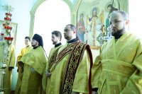 10-В день памяти преподобного Сергия Радонежского Епископ Амфилохий возглавил служение Божественной Литургии в Знаменско-Абалацком монастыре Семипалатинска