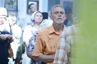 15-В день памяти преподобного Сергия Радонежского Епископ Амфилохий возглавил служение Божественной Литургии в Знаменско-Абалацком монастыре Семипалатинска