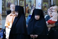 22-В день памяти преподобного Сергия Радонежского Епископ Амфилохий возглавил служение Божественной Литургии в Знаменско-Абалацком монастыре Семипалатинска