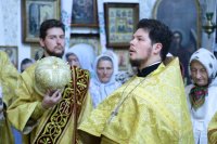 28-В день памяти преподобного Сергия Радонежского Епископ Амфилохий возглавил служение Божественной Литургии в Знаменско-Абалацком монастыре Семипалатинска