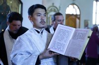 7-В канун праздника Преображения Господня Управляющий Усть-Каменогорской и Семипалатинской епархии возглавил Всенощное бдение в Андреевском кафедральном соборе